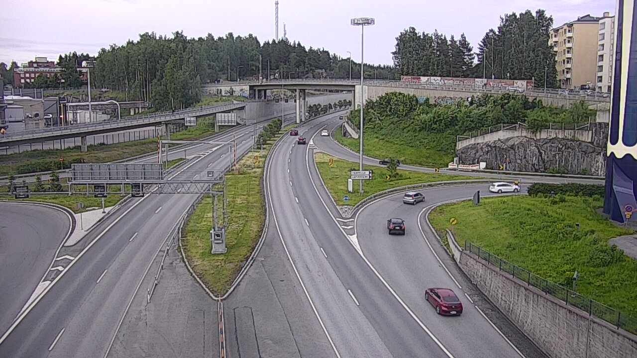 Kelikamerat Kuva Tie 12 Tampere, Rantatunneli Armonkallio, Tampere, Pirkanmaa