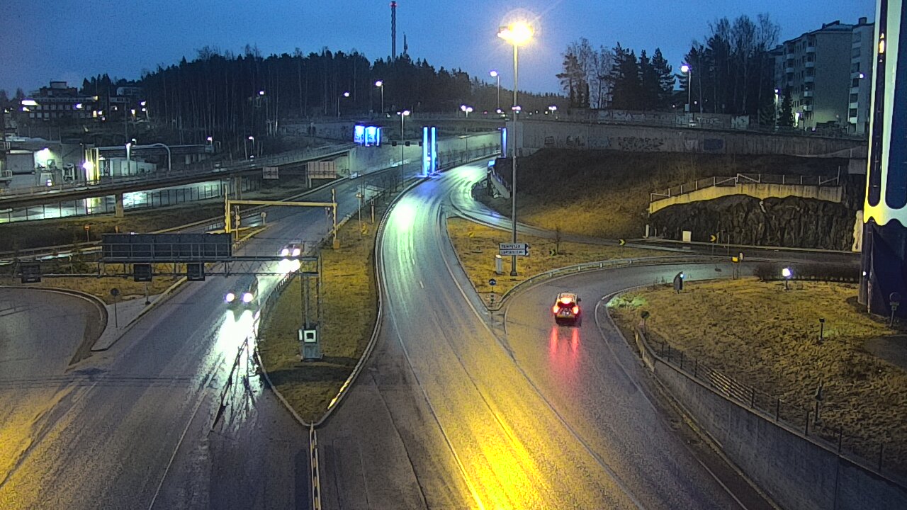 Weather Camera Image Väg 12 Tammerfors, Rantatunneli Armonkallio, Tampere, Pirkanmaa
