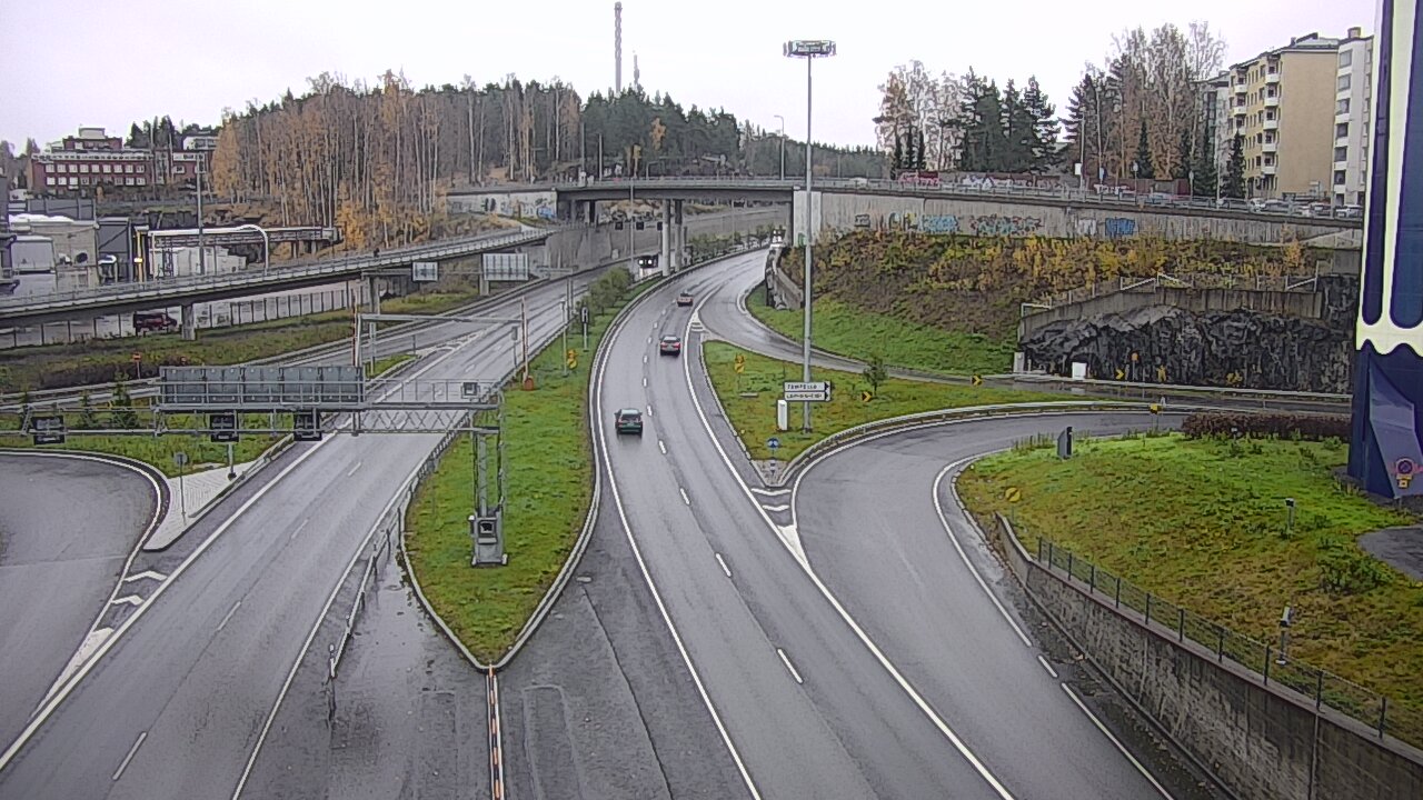 Kelikamerat Kuva Tie 12 Tampere, Rantatunneli Armonkallio, Tampere, Pirkanmaa