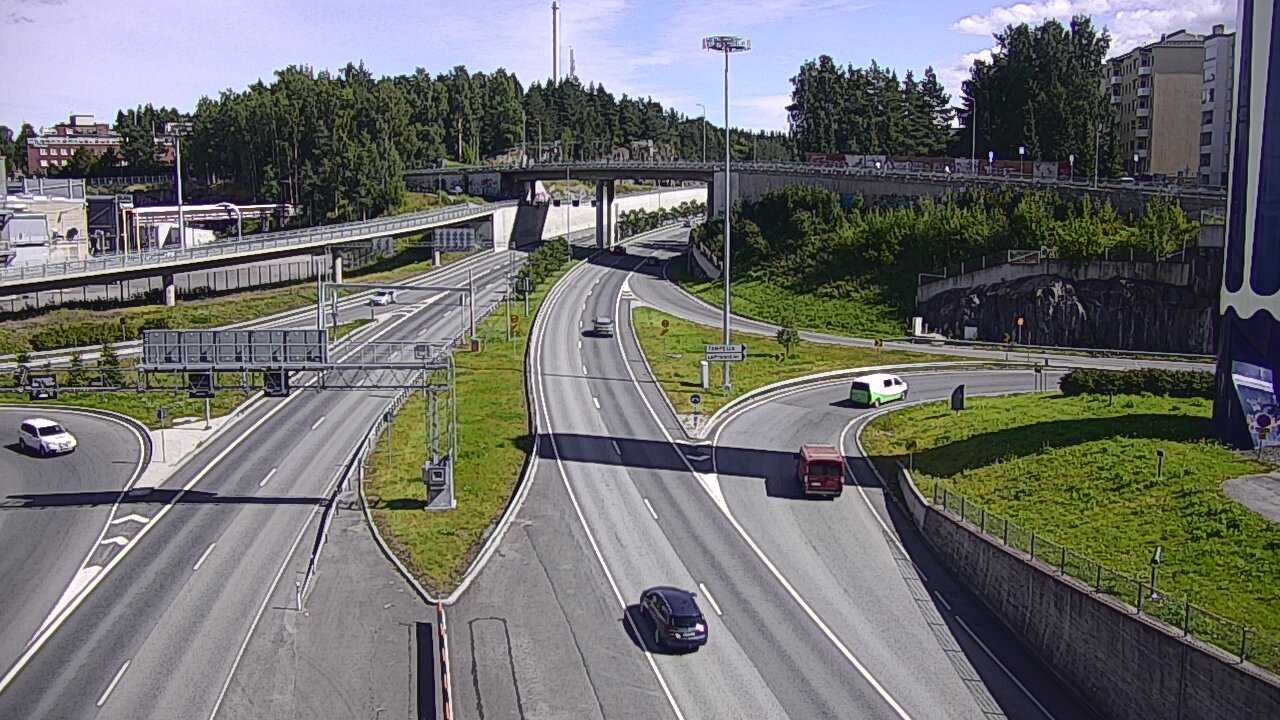 Kelikamerat Kuva Tie 12 Tampere, Rantatunneli Armonkallio, Tampere, Pirkanmaa