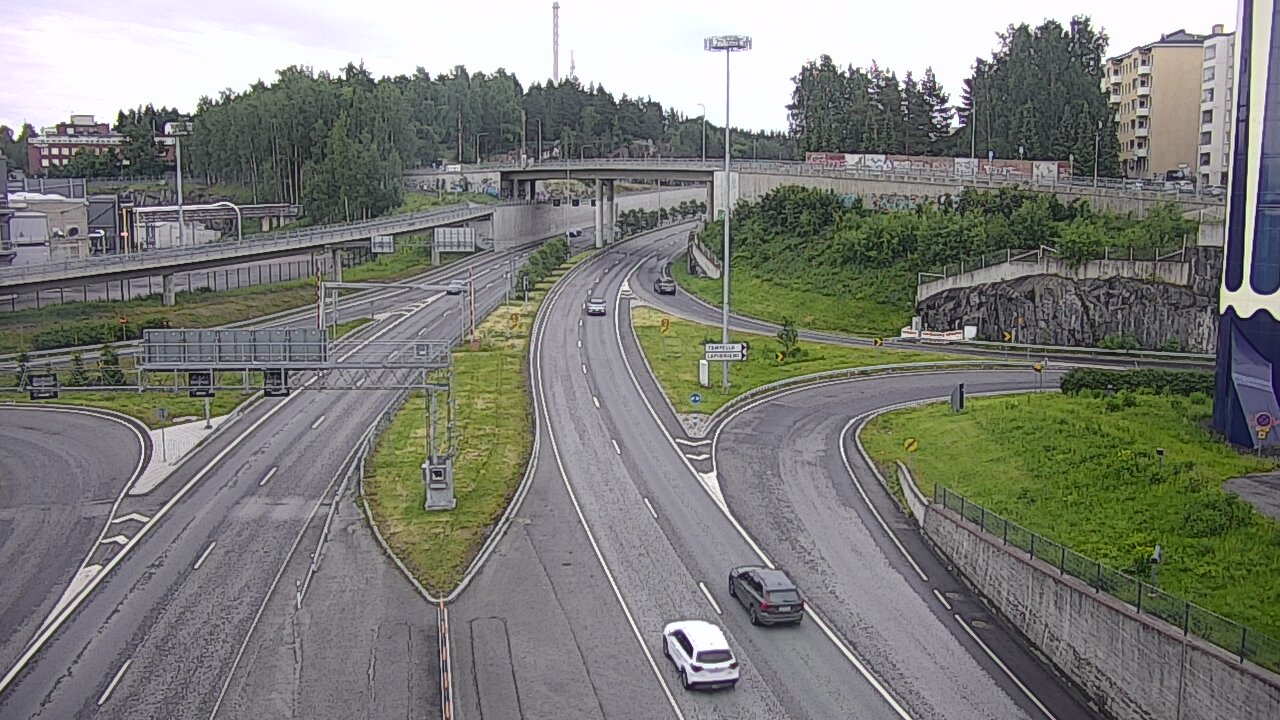 Kelikamerat Kuva Tie 12 Tampere, Rantatunneli Armonkallio, Tampere, Pirkanmaa