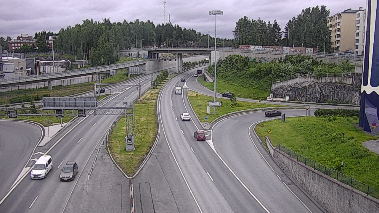 Kelikamerat Kuva Tie 12 Tampere, Rantatunneli Armonkallio, Tampere, Pirkanmaa