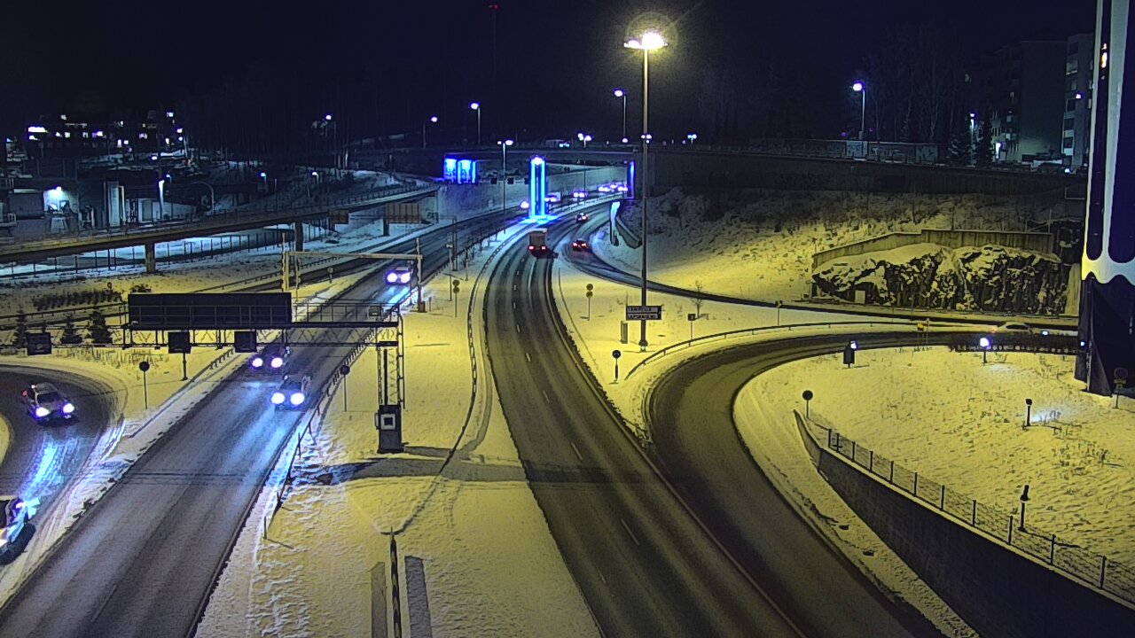 Kelikamerat Kuva Tie 12 Tampere, Rantatunneli Armonkallio, Tampere, Pirkanmaa