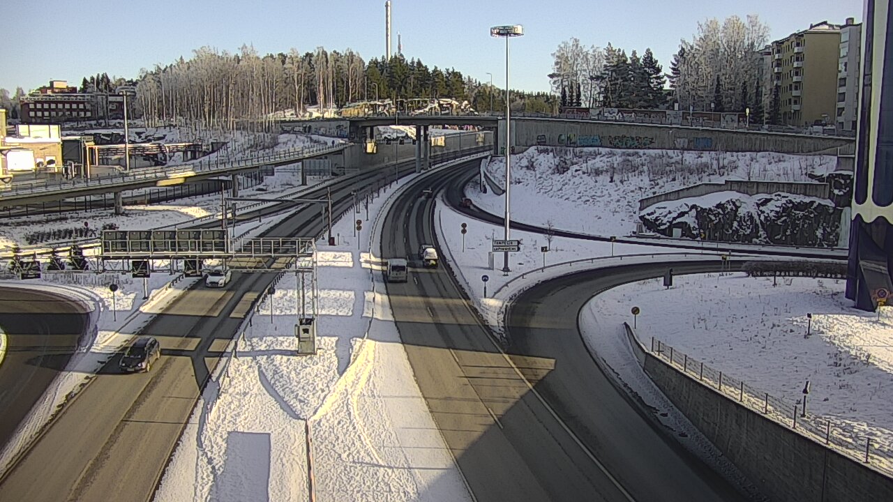 Weather Camera Image Road 12 Tampere, Rantatunneli Armonkallio, Tampere, Pirkanmaa