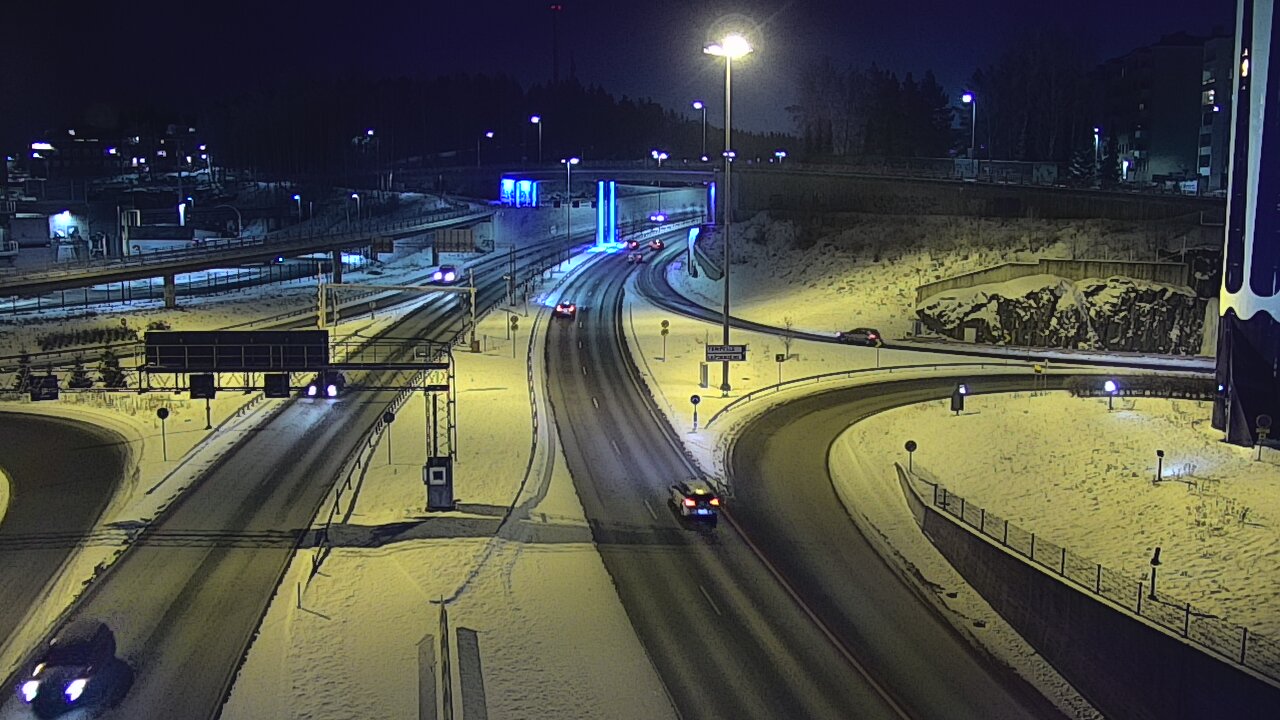 Kelikamerat Kuva Tie 12 Tampere, Rantatunneli Armonkallio, Tampere, Pirkanmaa