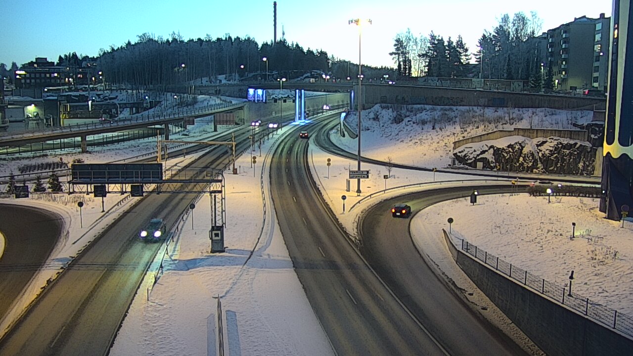 Kelikamerat Kuva Tie 12 Tampere, Rantatunneli Armonkallio, Tampere, Pirkanmaa