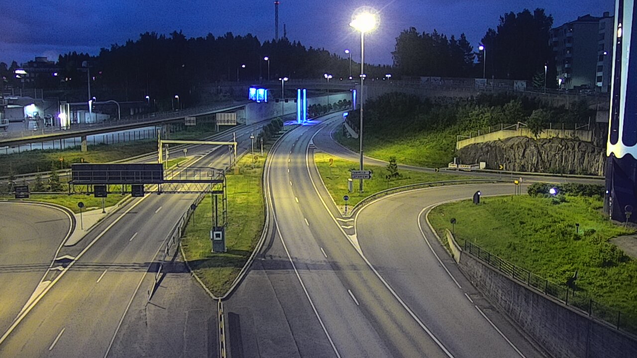 Kelikamerat Kuva Tie 12 Tampere, Rantatunneli Armonkallio, Tampere, Pirkanmaa