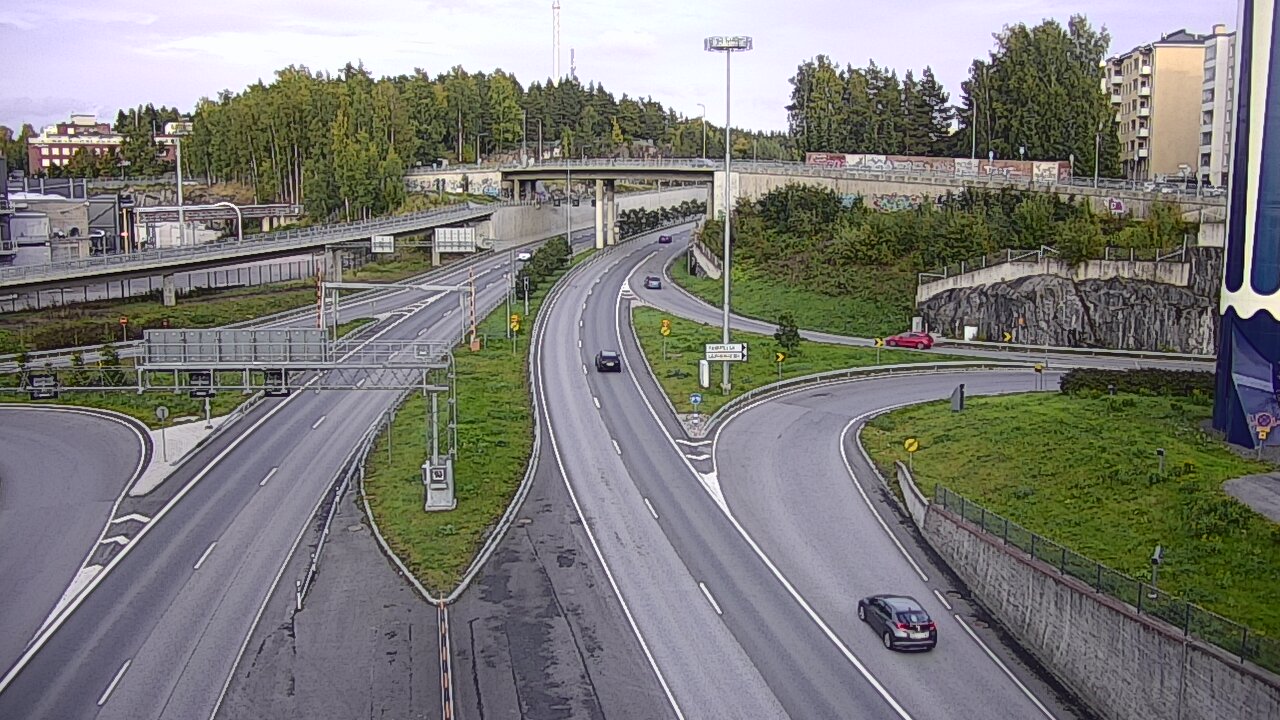 Kelikamerat Kuva Tie 12 Tampere, Rantatunneli Armonkallio, Tampere, Pirkanmaa