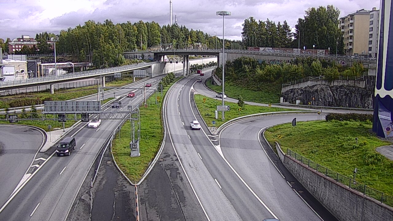 Kelikamerat Kuva Tie 12 Tampere, Rantatunneli Armonkallio, Tampere, Pirkanmaa
