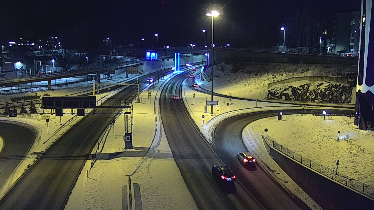 Kelikamerat Kuva Tie 12 Tampere, Rantatunneli Armonkallio, Tampere, Pirkanmaa