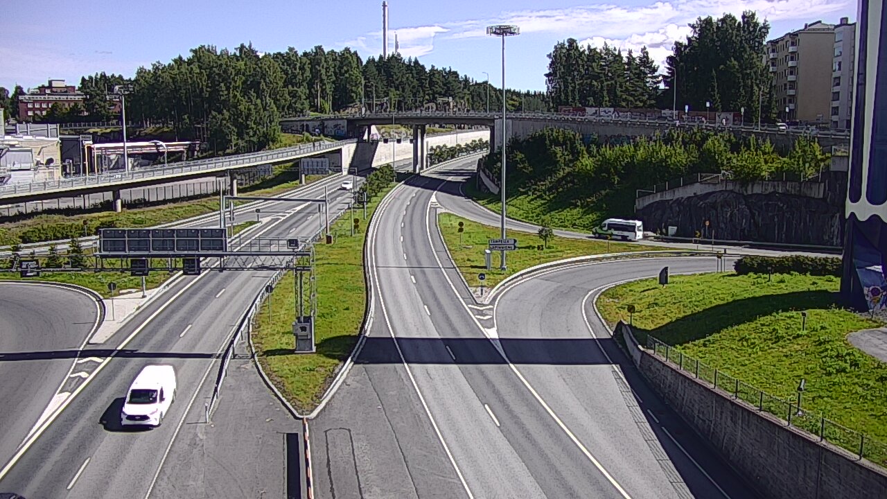 Kelikamerat Kuva Tie 12 Tampere, Rantatunneli Armonkallio, Tampere, Pirkanmaa