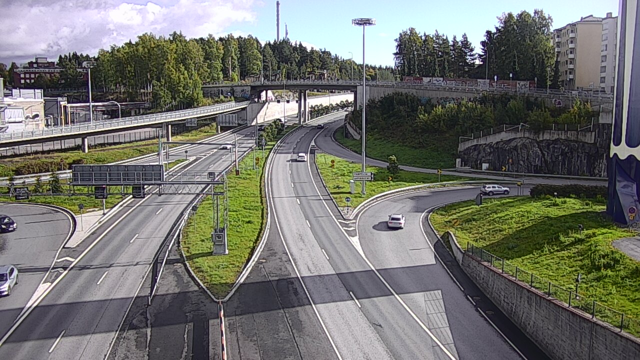 Weather Camera Image Road 12 Tampere, Rantatunneli Armonkallio, Tampere, Pirkanmaa