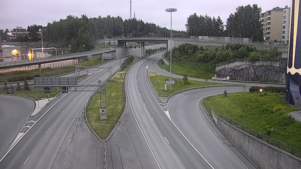 Kelikamerat Kuva Tie 12 Tampere, Rantatunneli Armonkallio, Tampere, Pirkanmaa