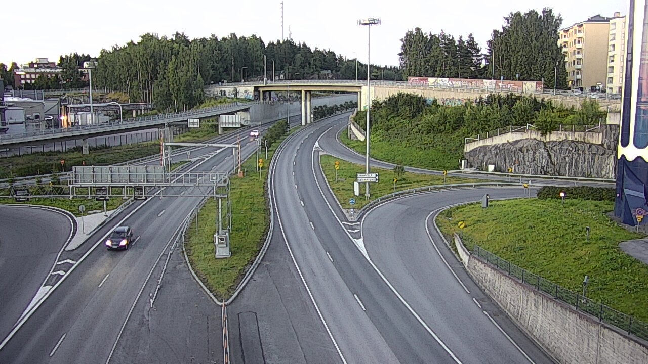 Kelikamerat Kuva Tie 12 Tampere, Rantatunneli Armonkallio, Tampere, Pirkanmaa