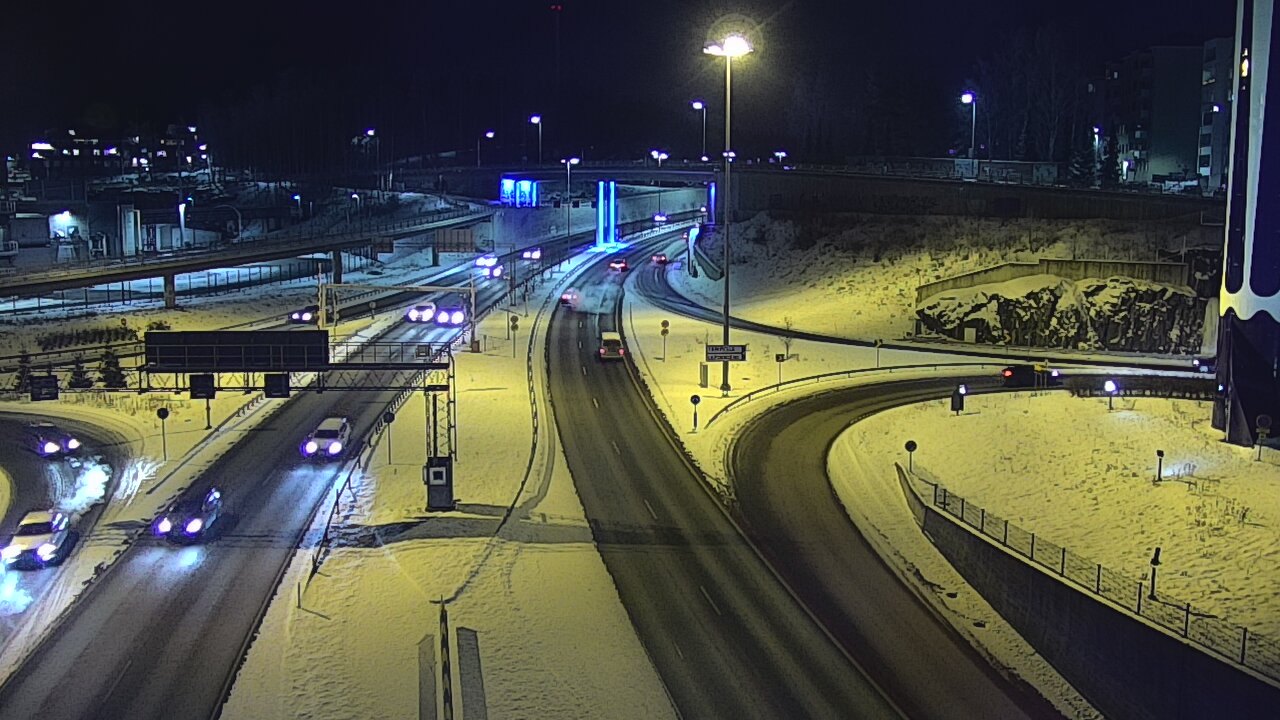 Kelikamerat Kuva Tie 12 Tampere, Rantatunneli Armonkallio, Tampere, Pirkanmaa