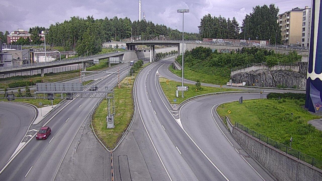 Kelikamerat Kuva Tie 12 Tampere, Rantatunneli Armonkallio, Tampere, Pirkanmaa