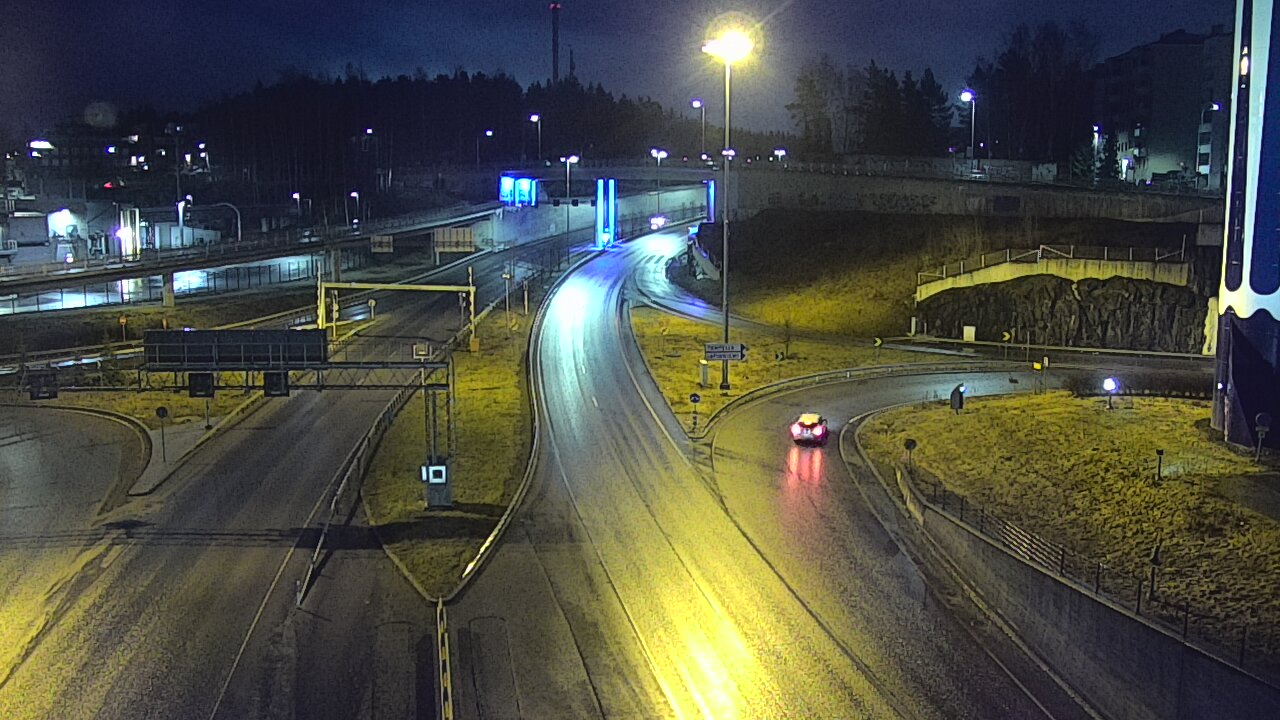 Weather Camera Image Väg 12 Tammerfors, Rantatunneli Armonkallio, Tampere, Pirkanmaa