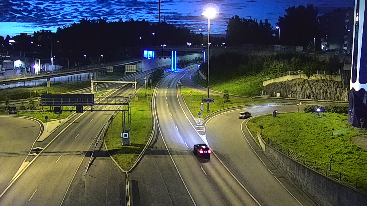 Kelikamerat Kuva Tie 12 Tampere, Rantatunneli Armonkallio, Tampere, Pirkanmaa
