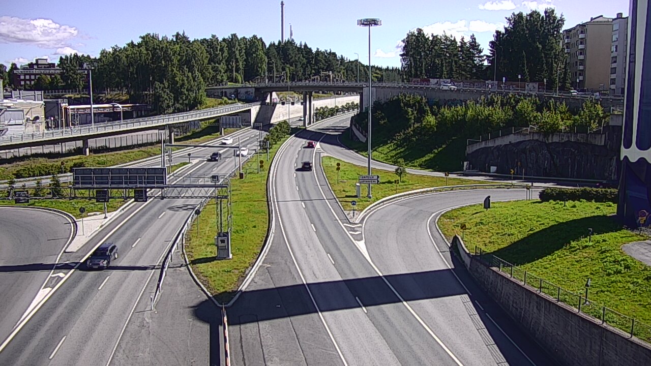 Kelikamerat Kuva Tie 12 Tampere, Rantatunneli Armonkallio, Tampere, Pirkanmaa