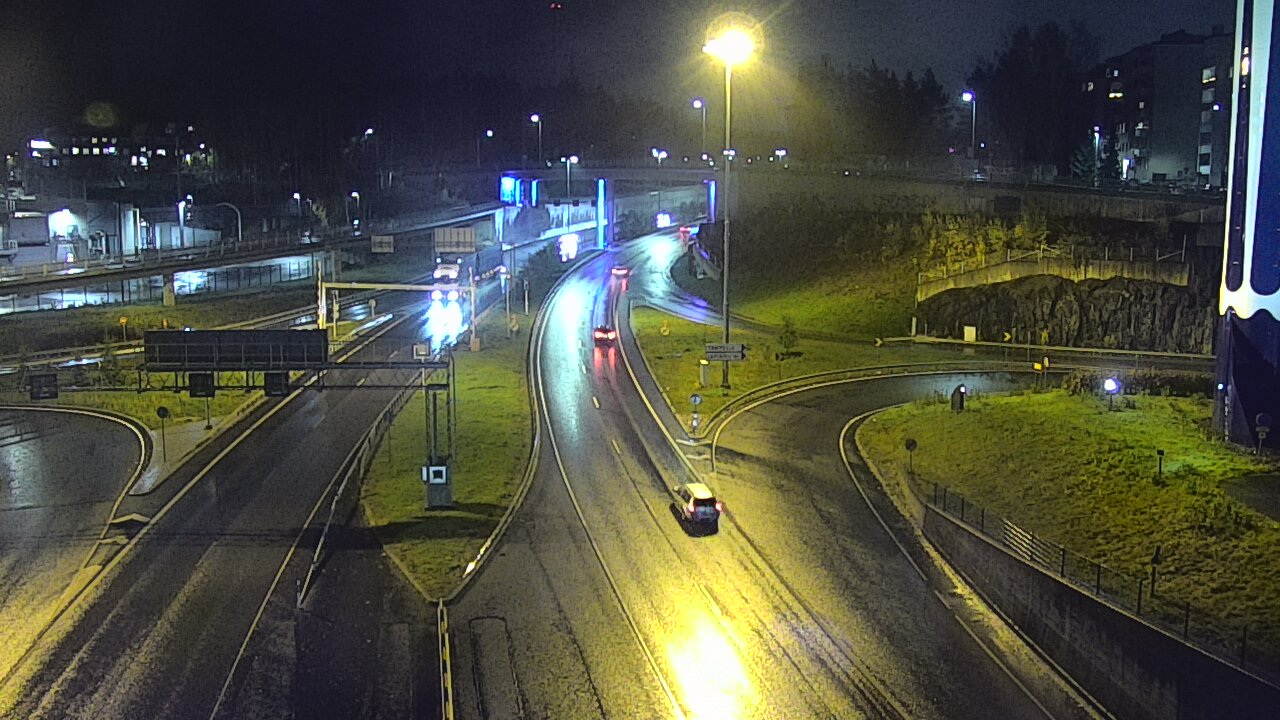 Kelikamerat Kuva Tie 12 Tampere, Rantatunneli Armonkallio, Tampere, Pirkanmaa