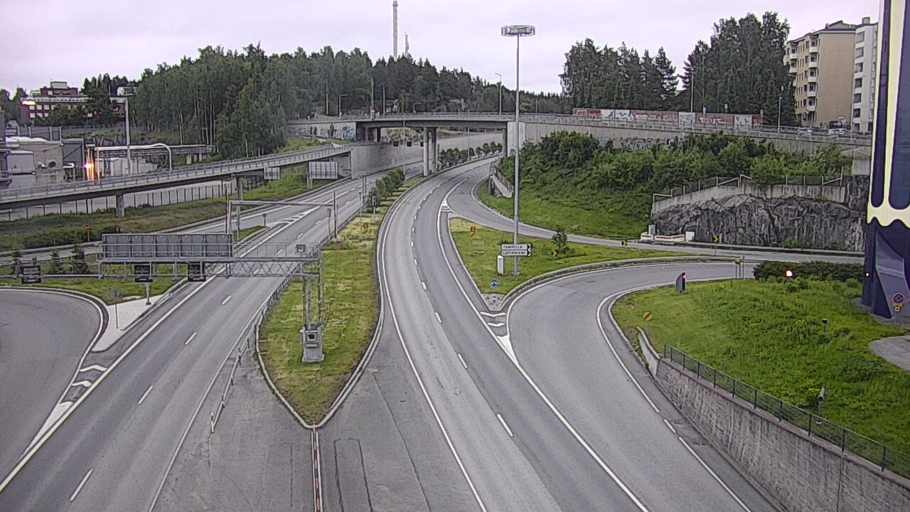 Kelikamerat Kuva Tie 12 Tampere, Rantatunneli Armonkallio, Tampere, Pirkanmaa