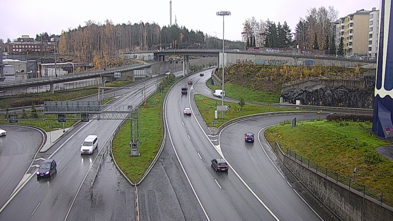 Kelikamerat Kuva Tie 12 Tampere, Rantatunneli Armonkallio, Tampere, Pirkanmaa