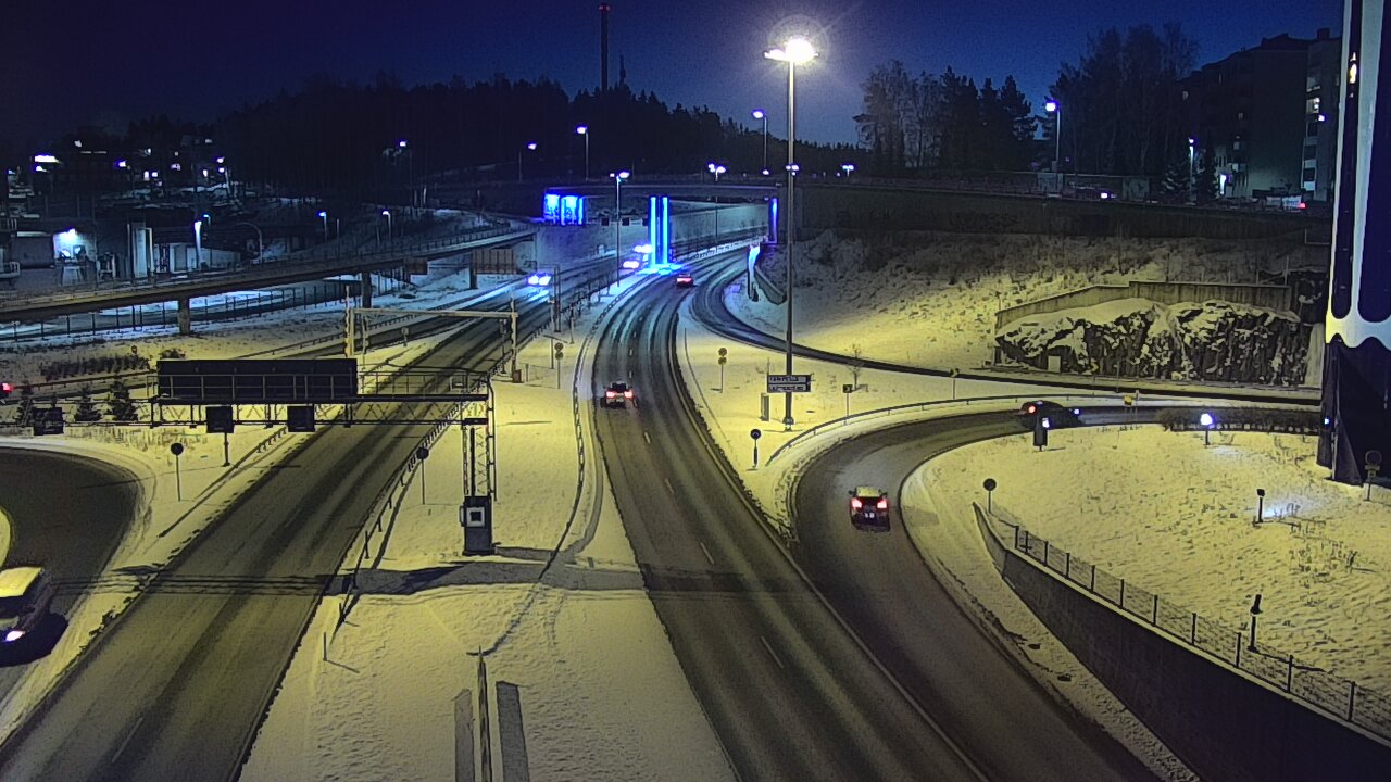 Kelikamerat Kuva Tie 12 Tampere, Rantatunneli Armonkallio, Tampere, Pirkanmaa