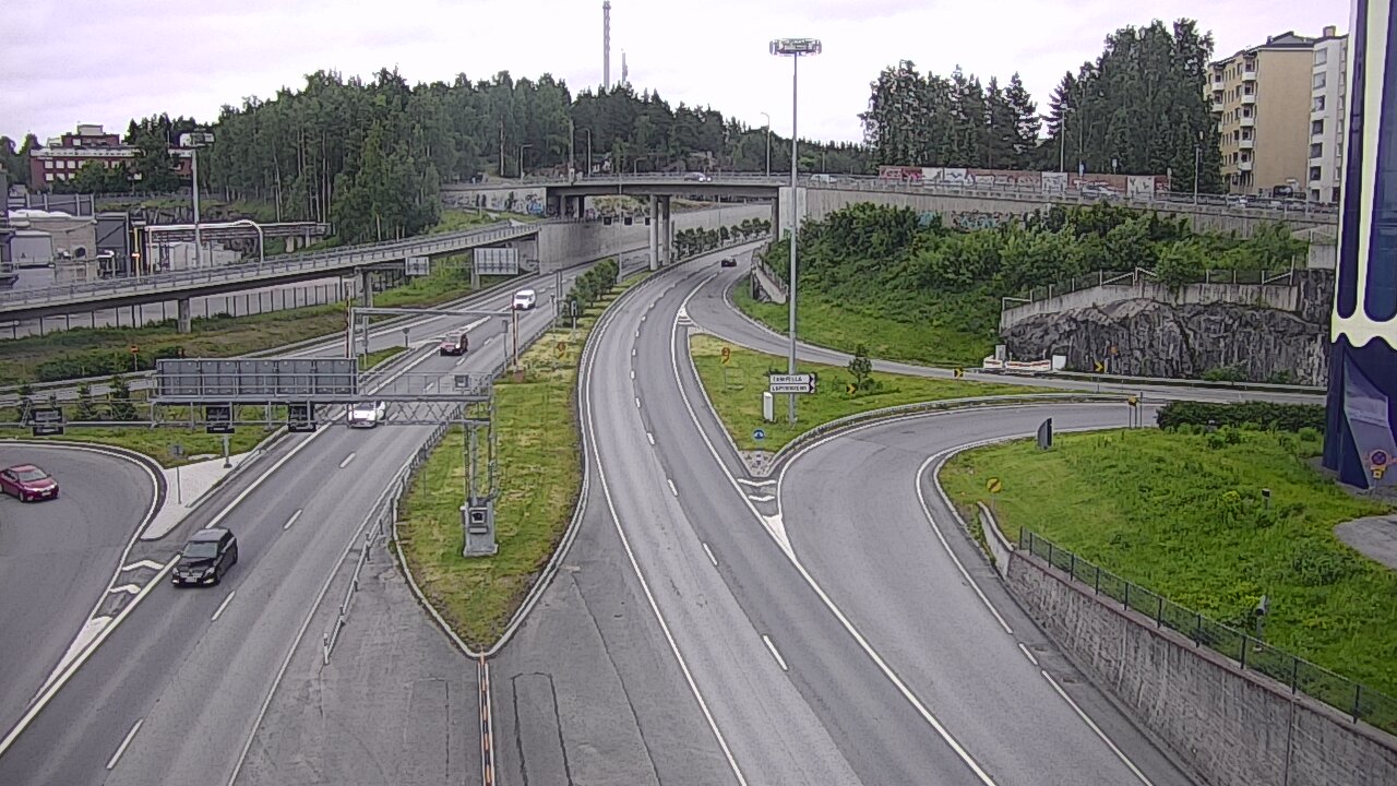 Kelikamerat Kuva Tie 12 Tampere, Rantatunneli Armonkallio, Tampere, Pirkanmaa