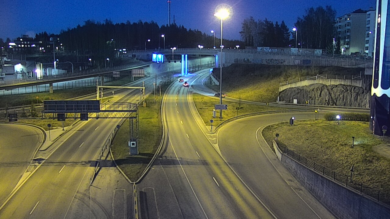 Weather Camera Image Road 12 Tampere, Rantatunneli Armonkallio, Tampere, Pirkanmaa