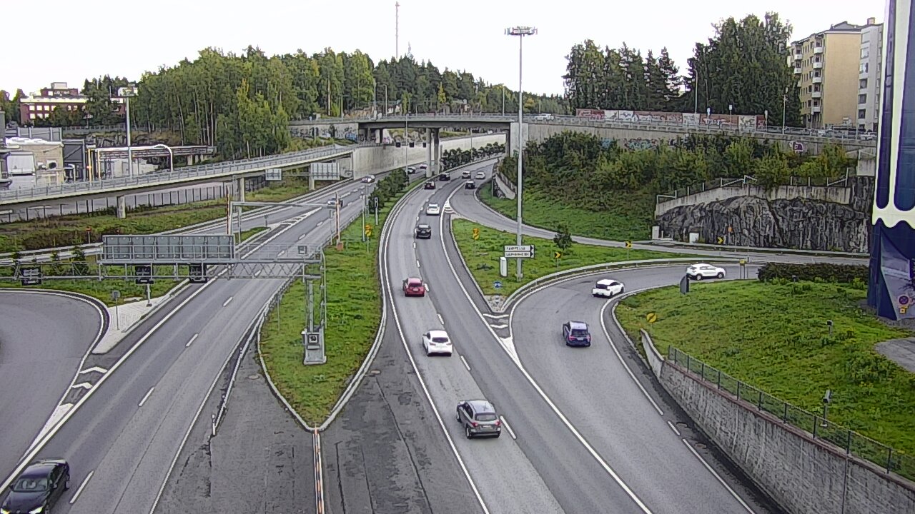 Kelikamerat Kuva Tie 12 Tampere, Rantatunneli Armonkallio, Tampere, Pirkanmaa