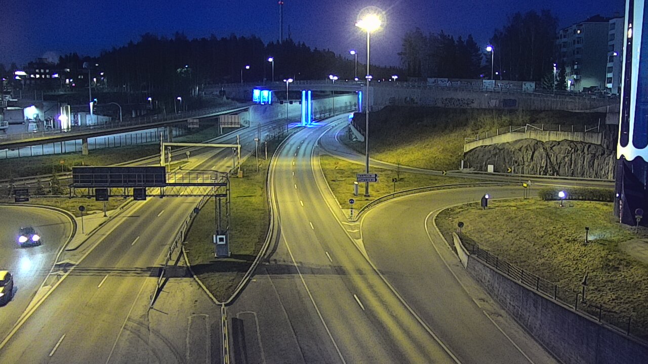 Weather Camera Image Road 12 Tampere, Rantatunneli Armonkallio, Tampere, Pirkanmaa