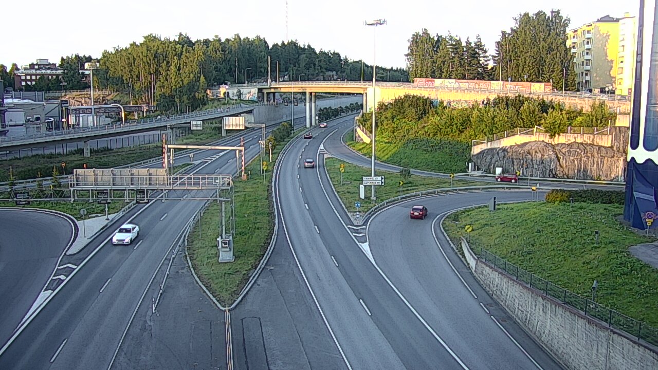 Kelikamerat Kuva Tie 12 Tampere, Rantatunneli Armonkallio, Tampere, Pirkanmaa