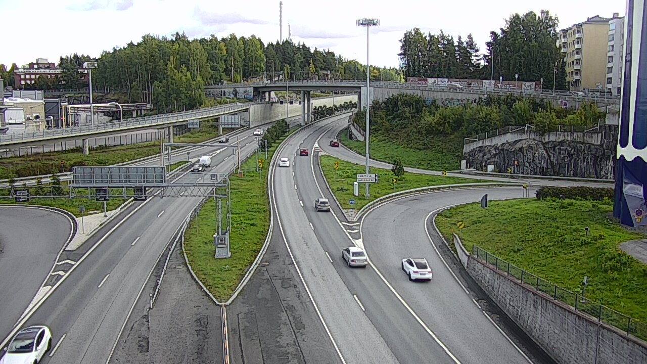 Weather Camera Image Road 12 Tampere, Rantatunneli Armonkallio, Tampere, Pirkanmaa