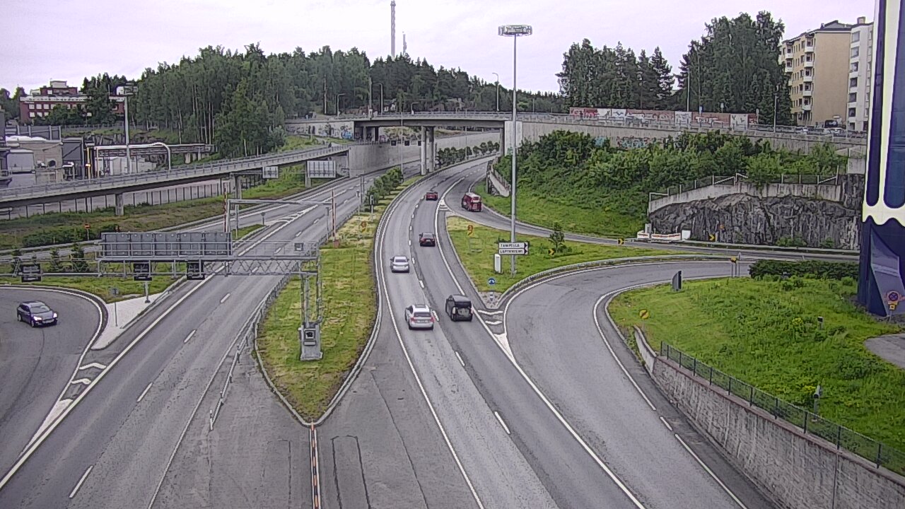 Kelikamerat Kuva Tie 12 Tampere, Rantatunneli Armonkallio, Tampere, Pirkanmaa