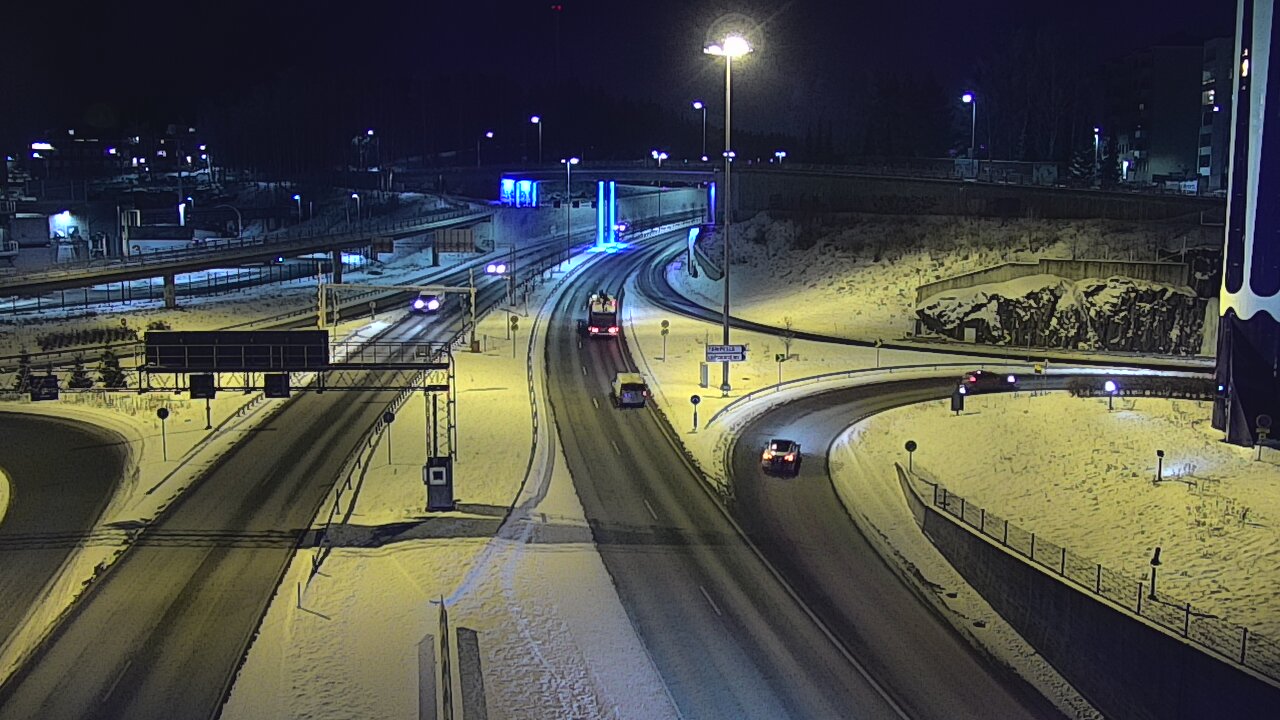 Kelikamerat Kuva Tie 12 Tampere, Rantatunneli Armonkallio, Tampere, Pirkanmaa