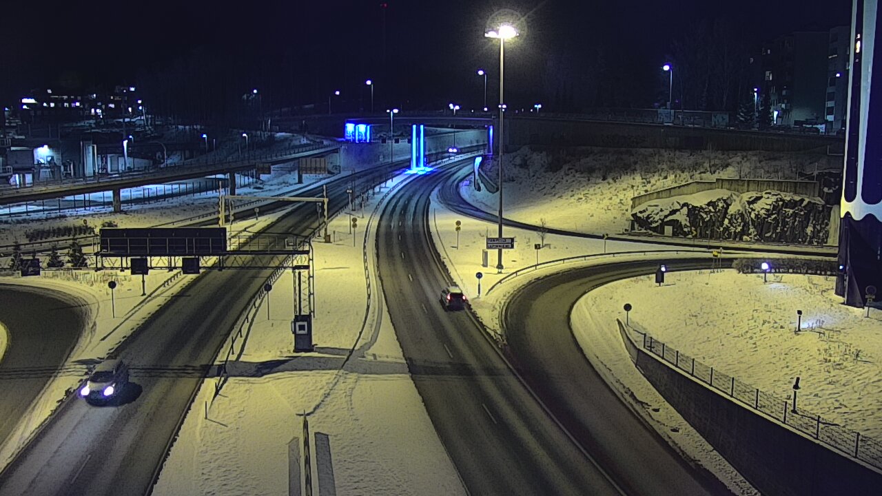 Kelikamerat Kuva Tie 12 Tampere, Rantatunneli Armonkallio, Tampere, Pirkanmaa