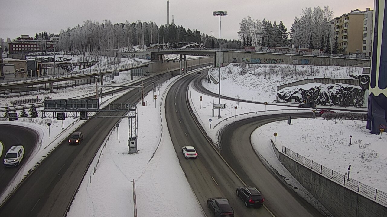 Weather Camera Image Road 12 Tampere, Rantatunneli Armonkallio, Tampere, Pirkanmaa
