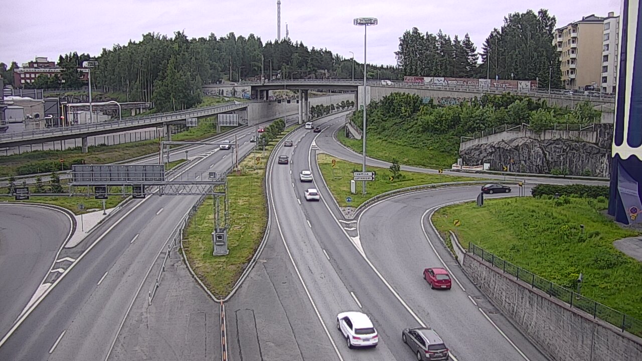 Kelikamerat Kuva Tie 12 Tampere, Rantatunneli Armonkallio, Tampere, Pirkanmaa