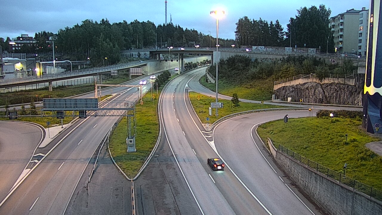 Kelikamerat Kuva Tie 12 Tampere, Rantatunneli Armonkallio, Tampere, Pirkanmaa