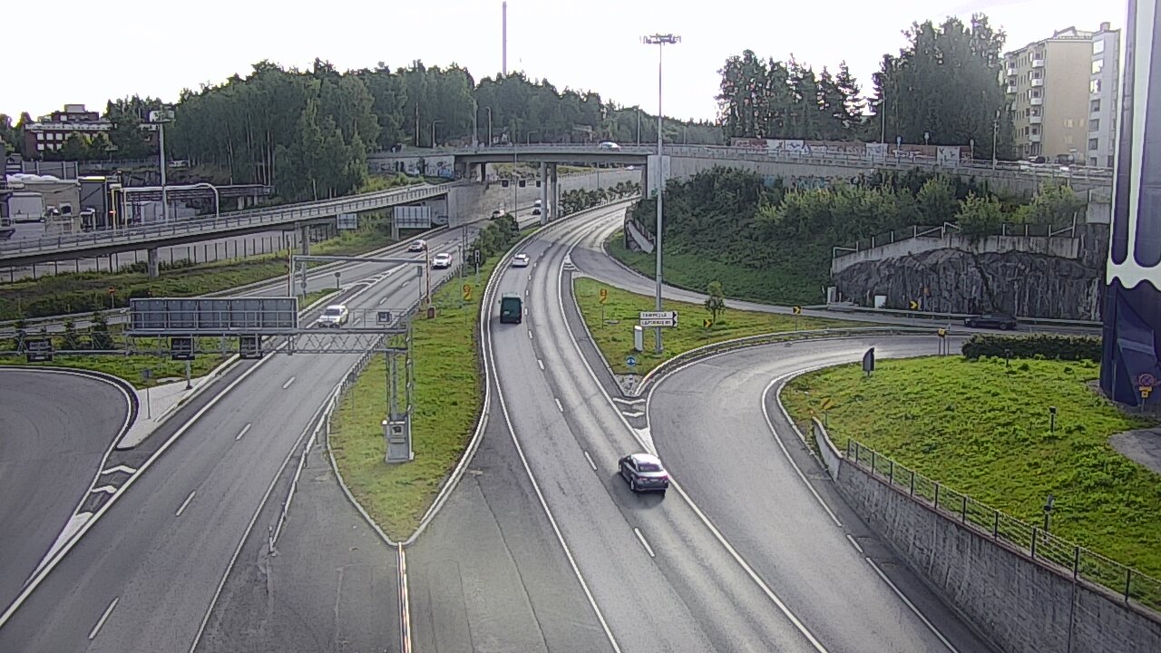 Kelikamerat Kuva Tie 12 Tampere, Rantatunneli Armonkallio, Tampere, Pirkanmaa