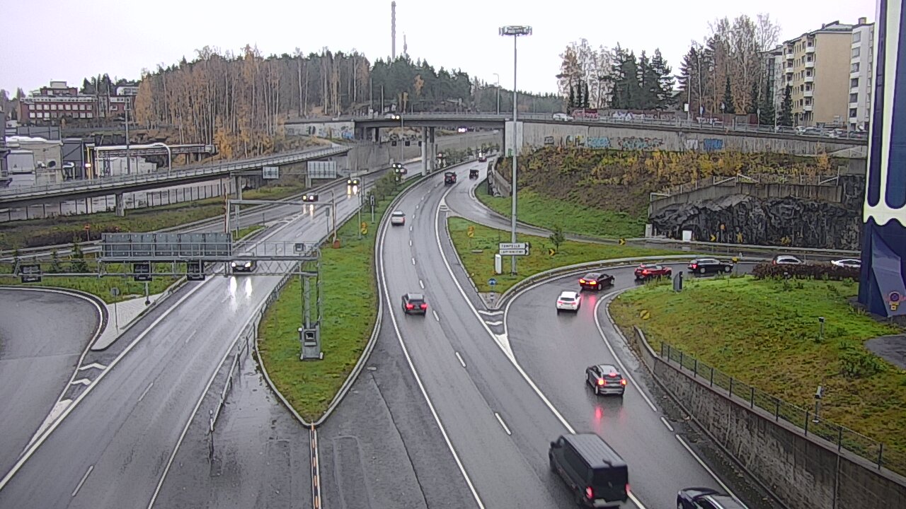 Kelikamerat Kuva Tie 12 Tampere, Rantatunneli Armonkallio, Tampere, Pirkanmaa