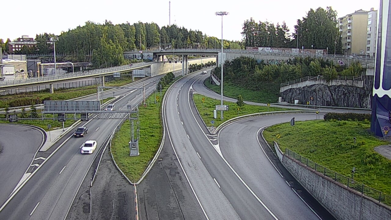 Weather Camera Image Road 12 Tampere, Rantatunneli Armonkallio, Tampere, Pirkanmaa
