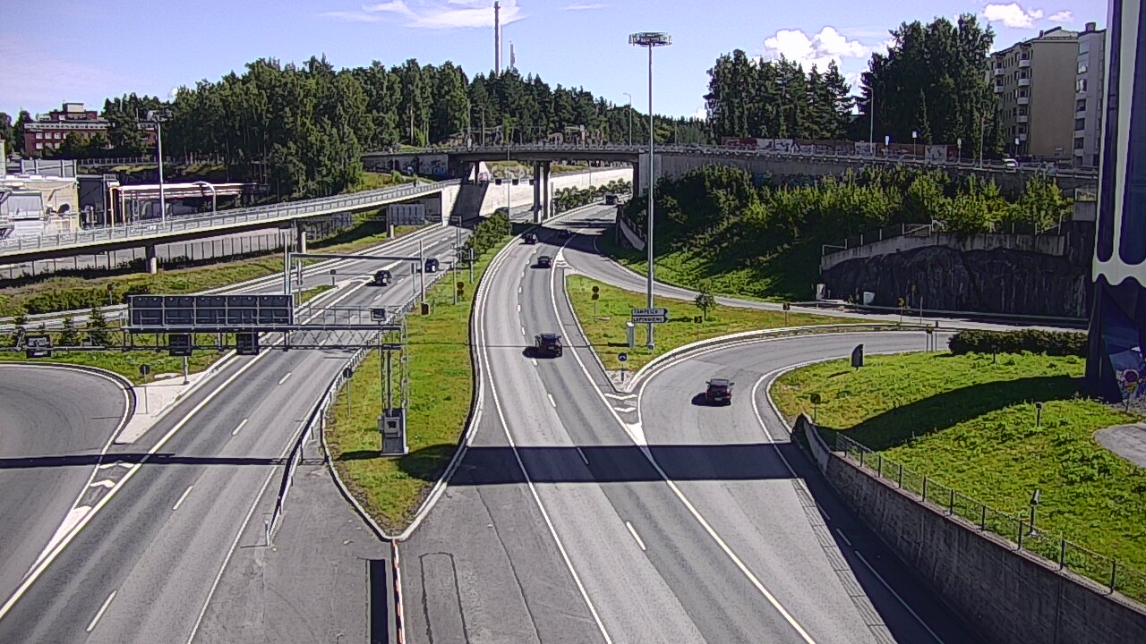 Kelikamerat Kuva Tie 12 Tampere, Rantatunneli Armonkallio, Tampere, Pirkanmaa