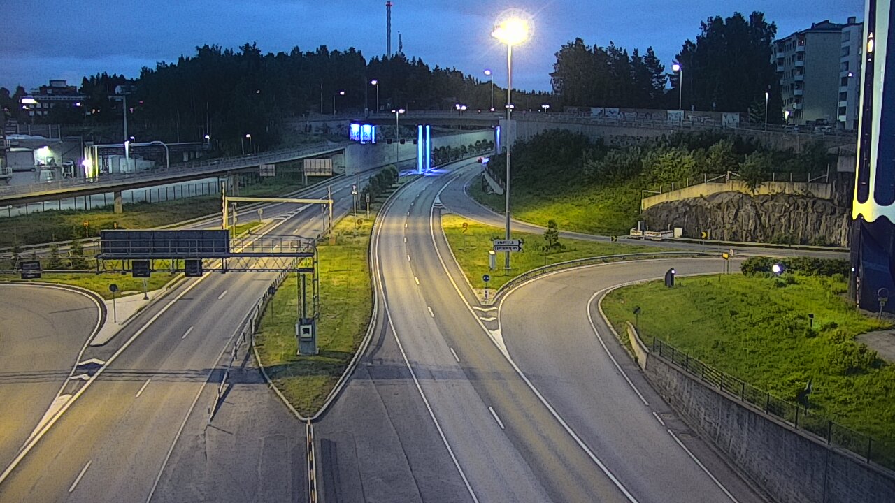 Kelikamerat Kuva Tie 12 Tampere, Rantatunneli Armonkallio, Tampere, Pirkanmaa