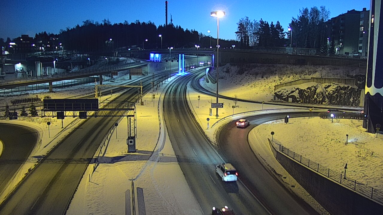 Kelikamerat Kuva Tie 12 Tampere, Rantatunneli Armonkallio, Tampere, Pirkanmaa