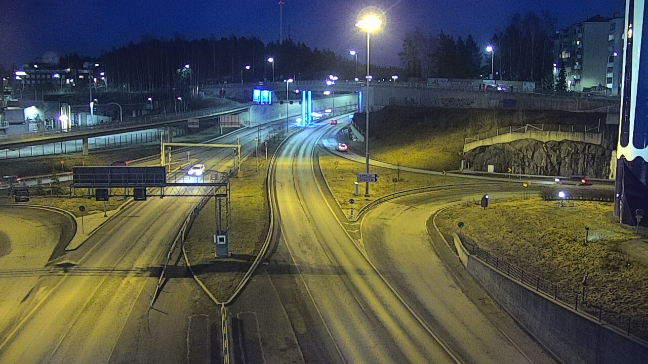 Weather Camera Image Road 12 Tampere, Rantatunneli Armonkallio, Tampere, Pirkanmaa