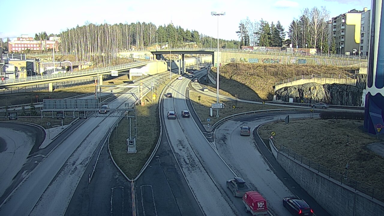 Weather Camera Image Väg 12 Tammerfors, Rantatunneli Armonkallio, Tampere, Pirkanmaa