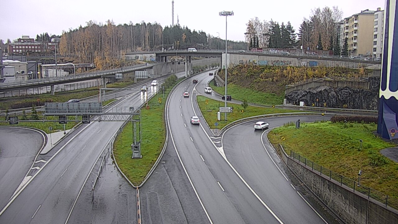 Kelikamerat Kuva Tie 12 Tampere, Rantatunneli Armonkallio, Tampere, Pirkanmaa