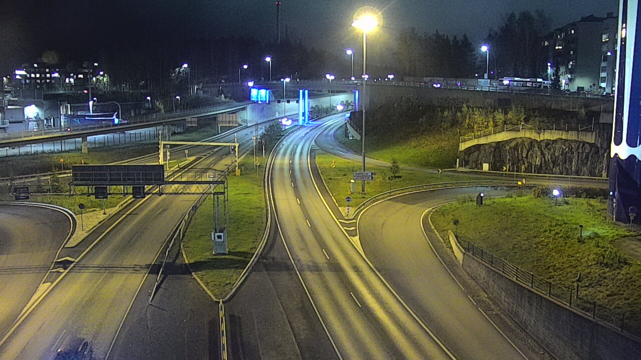 Kelikamerat Kuva Tie 12 Tampere, Rantatunneli Armonkallio, Tampere, Pirkanmaa