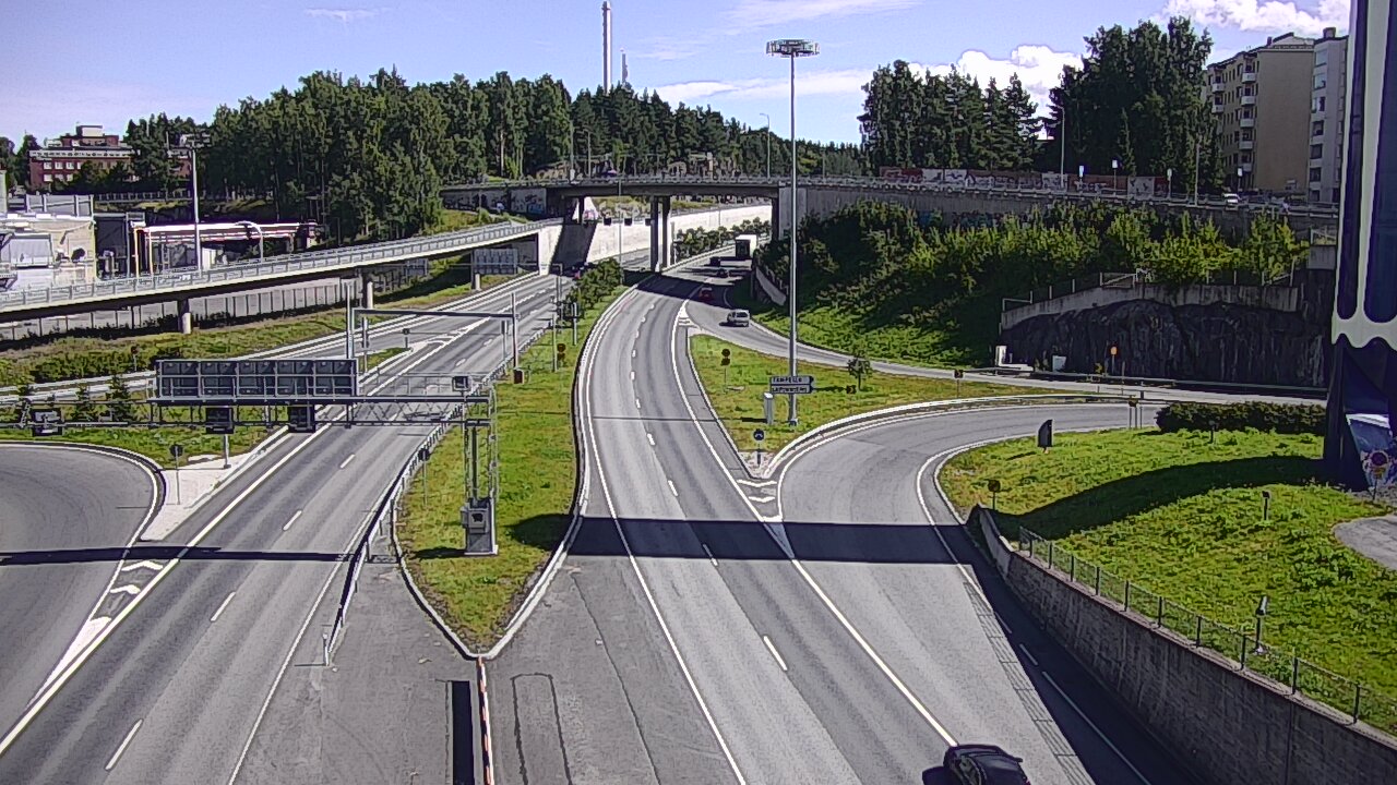 Kelikamerat Kuva Tie 12 Tampere, Rantatunneli Armonkallio, Tampere, Pirkanmaa